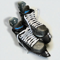 White Light Waxed Hockey Skate Laces