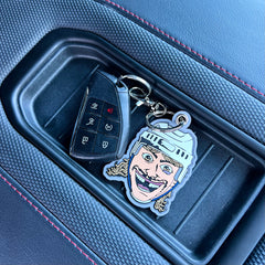 Berry Danglez Head Key Chain