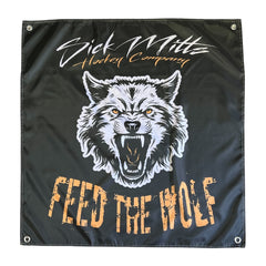 Feed The Wolf Flag Banner