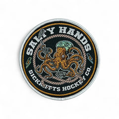Salty Hands Iron On Patch