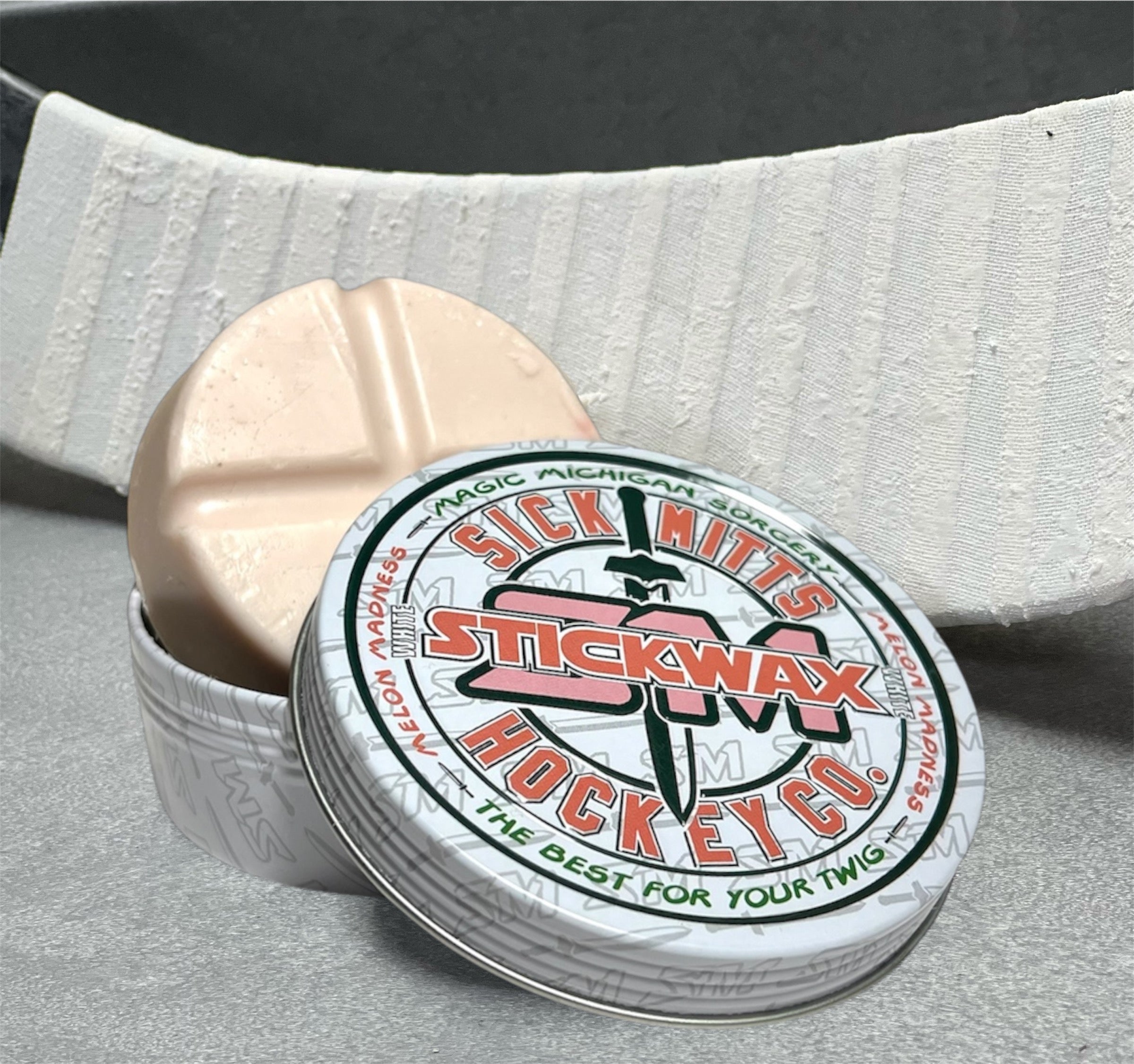 White Melon Madness Tacky Hockey STICK WAX
