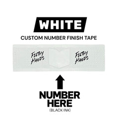 Custom Number Finish Tape