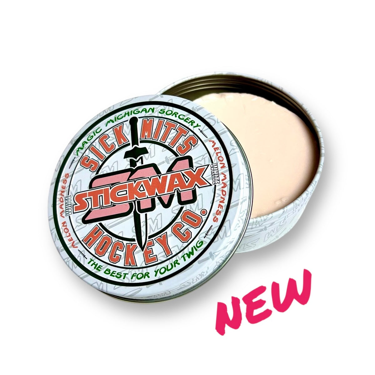 White Melon Madness Hockey Stickwax