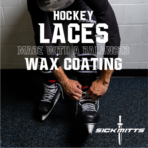 Light Wax Hockey Laces